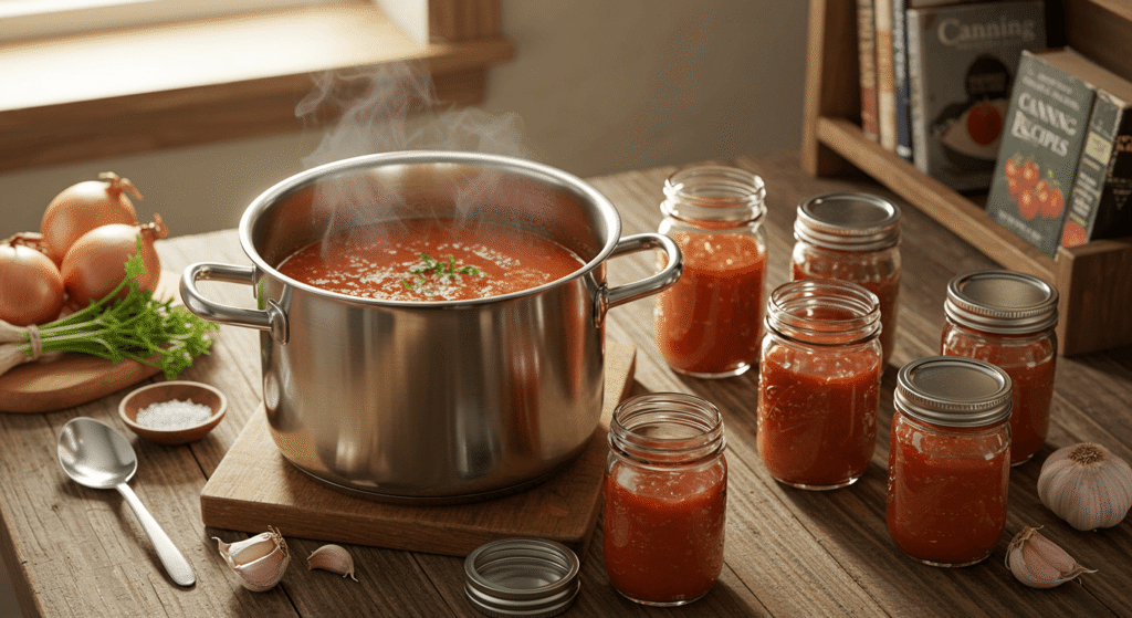 tomato soup for canning recipes
