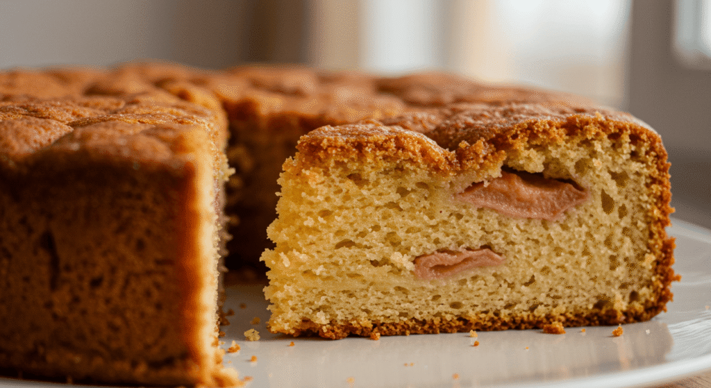 homemade quince cake recipe with fresh quinces and spices