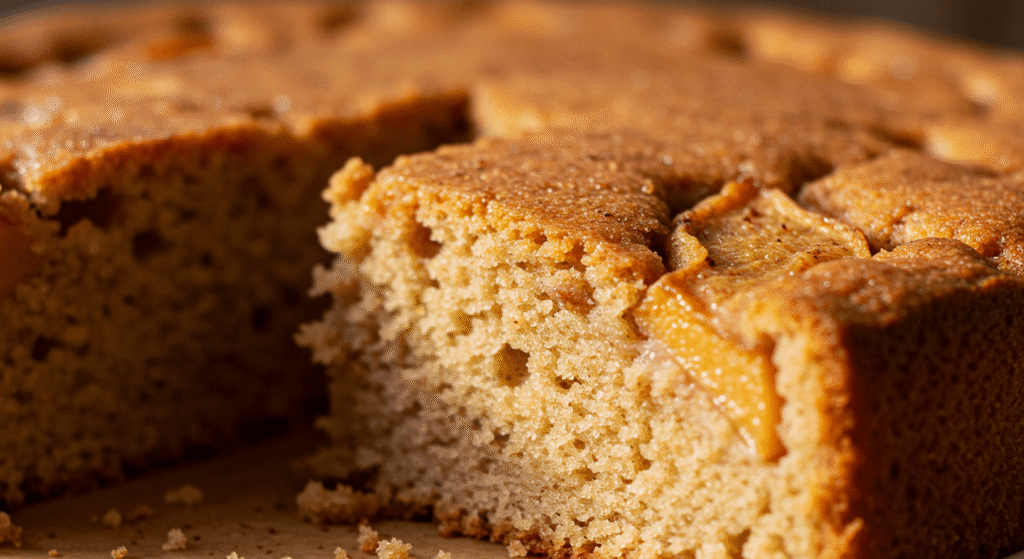 quince cake recipe served with tea – cozy winter dessert idea