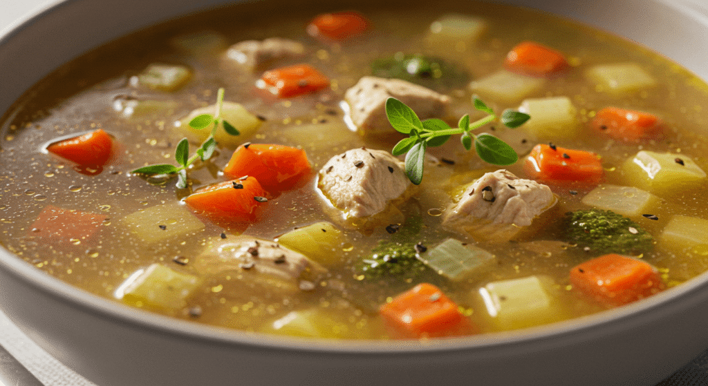 Easy-to-make Weight Watchers soups recipe ideal for meal prep.