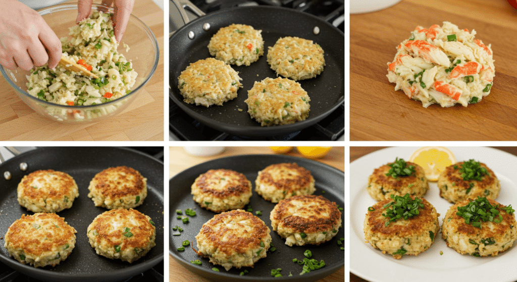 Easy crab cake recipe made with Chicken of the Sea crab meat